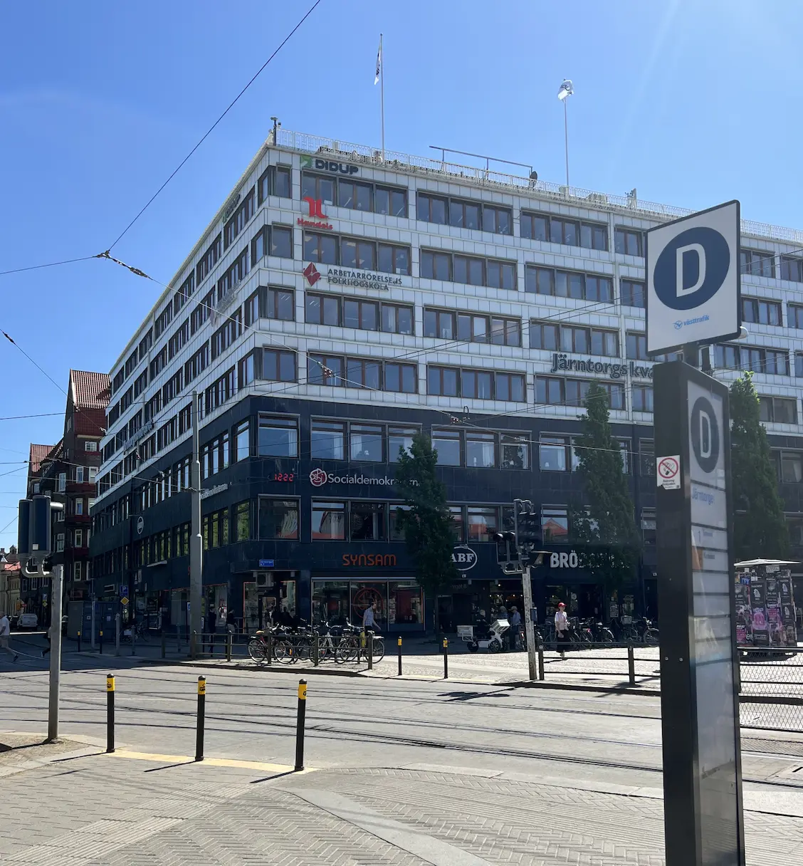 Arkipelagen Järntorget ligger i denna byggnad.